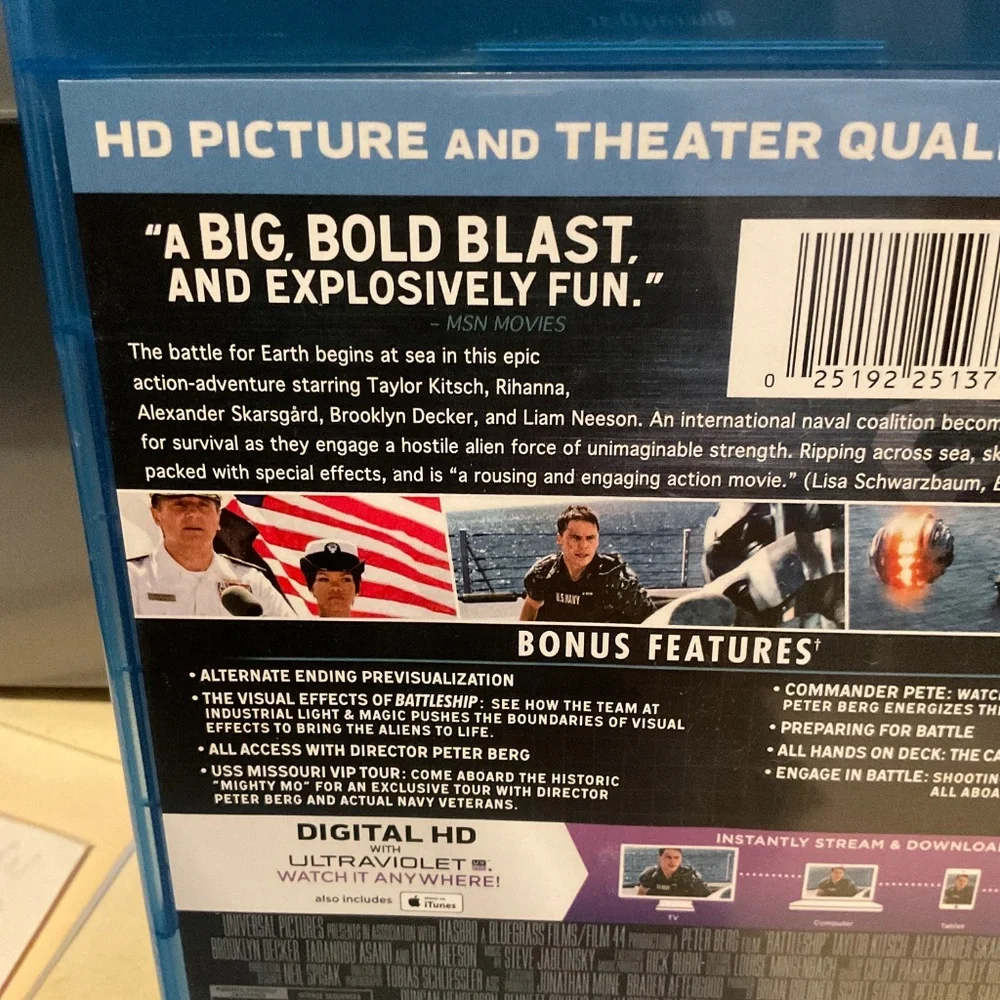 Blu Ray Disc - Battleship. V47